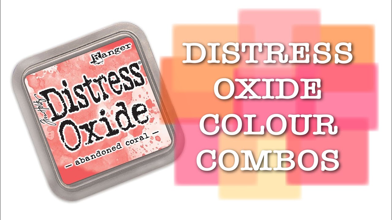 Комбинации цветов Distress Oxide — заброшенный коралл