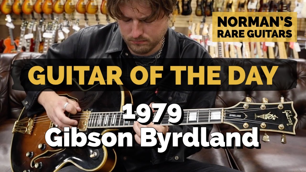 Guitar of the Day: 1979 Gibson Byrdland Sunburst | Norman's Rare Guitars