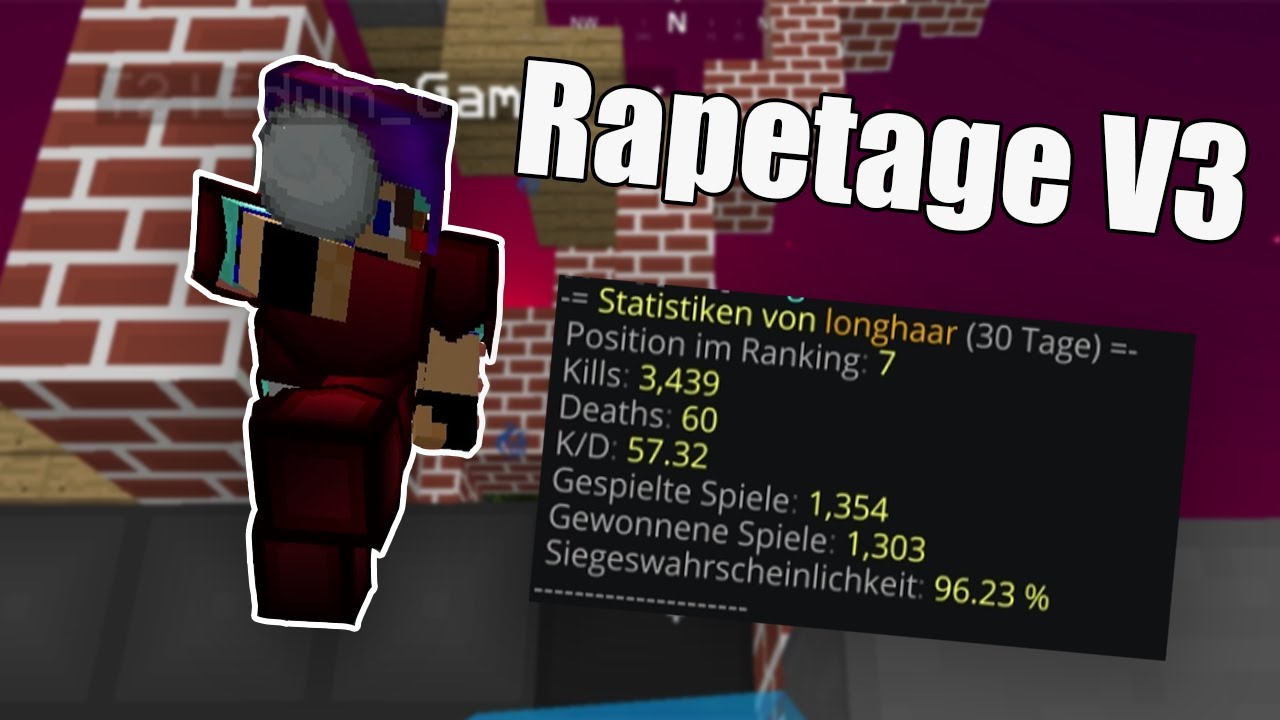 SkyWars Rapetage V3 (feat. davez, 420, obv, xReGa, Top 10,...) | EinProfessor