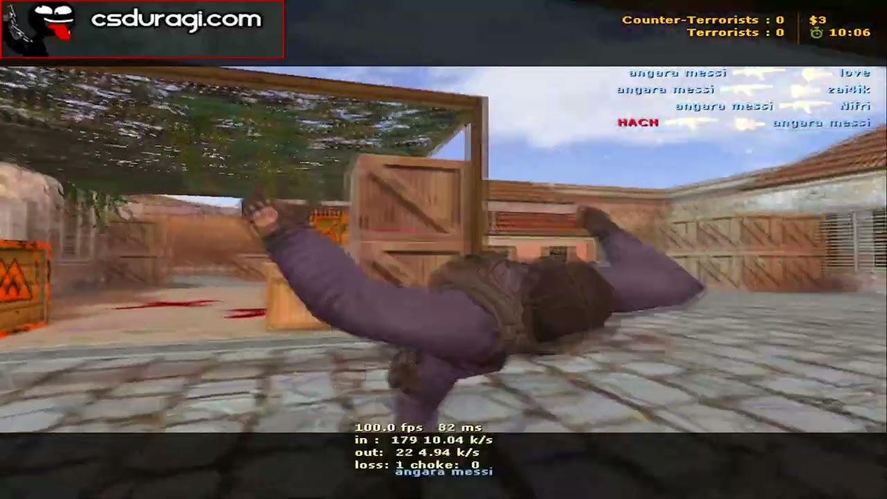 MachiNe1337 unbelievable but real fast aim - CS 1.6 DeathMatch