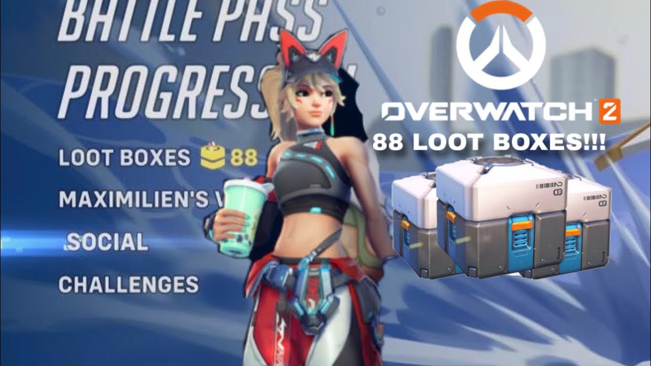 Overwatch 2 Loot Box Opening | 88 Boxes!!!