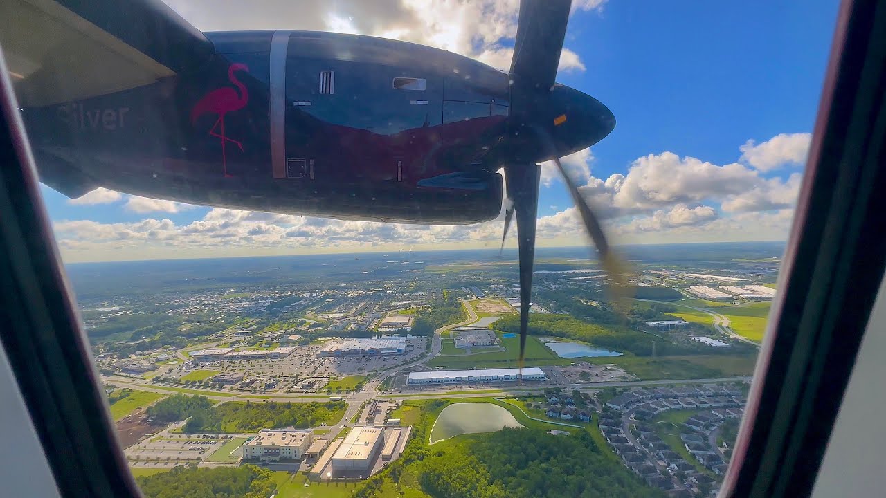 [4K] – Full Flight – Silver Airways – ATR ATR-72-600 – FLL-MCO – N700SV – 3M67 – IFS Ep. 781
