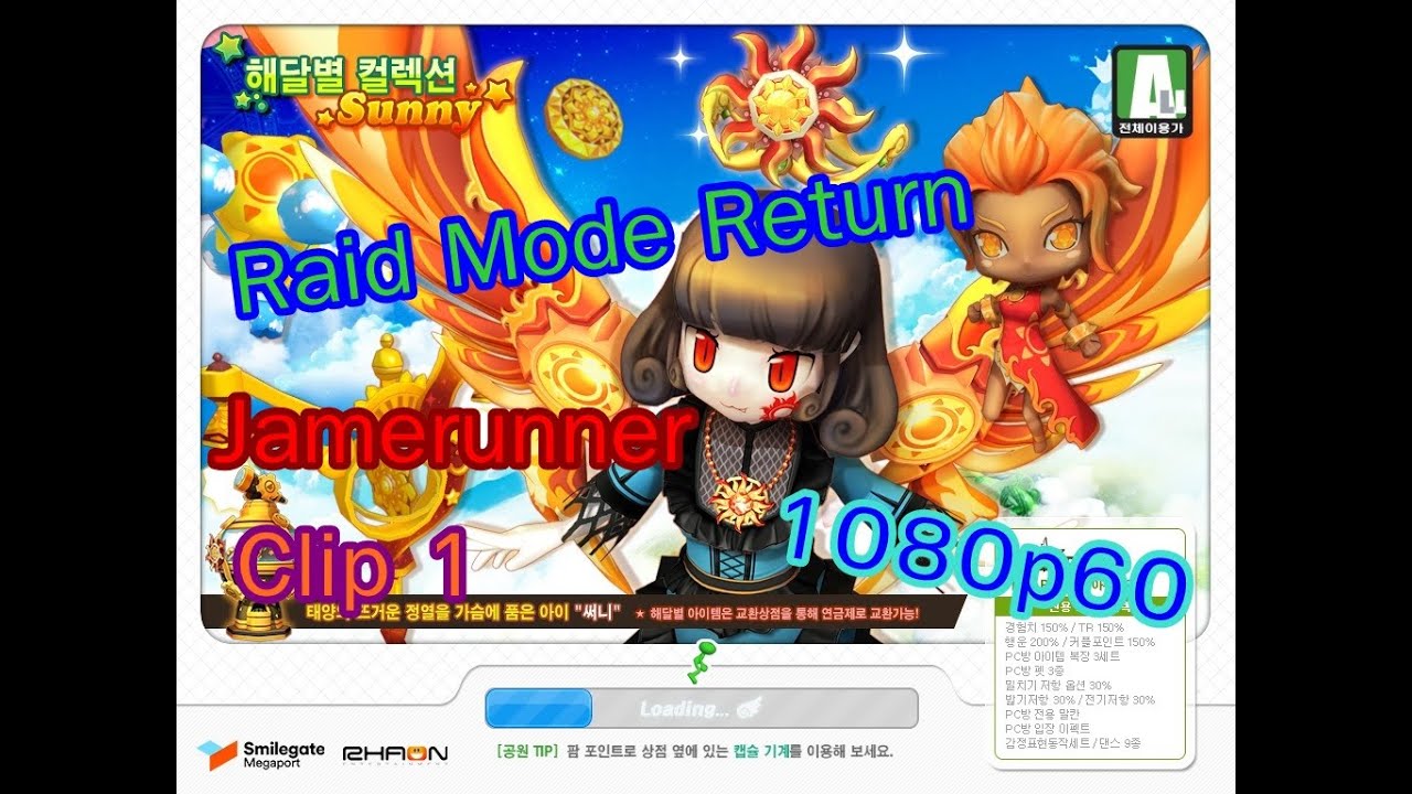 Raid Boss mode return Talesrunner By Jamerunner
