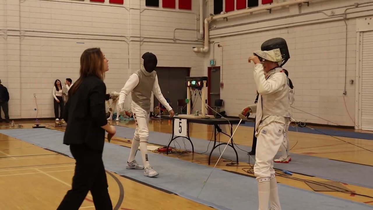 Ryan Bi vs Griner Foil, Calgary Alberta Fencing Association