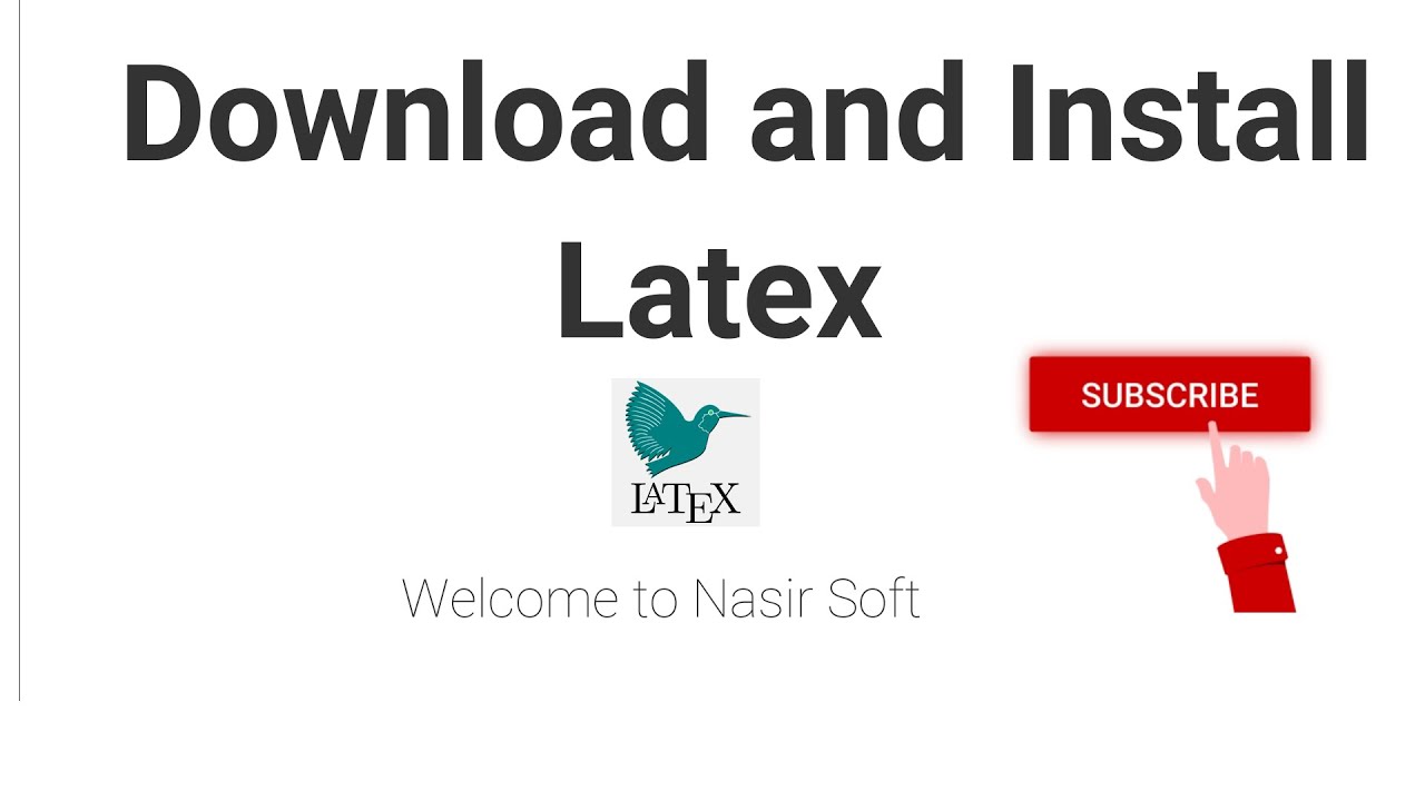 Загрузите и установите Latex | Пошаговое руководство #latex