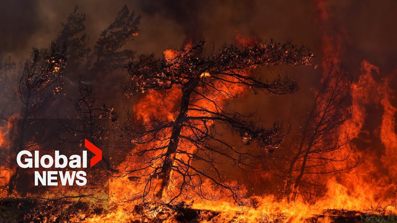Deadly wildfires, searing heat plagues Mediterranean: &ldquo;We fight for nothing&rdquo;