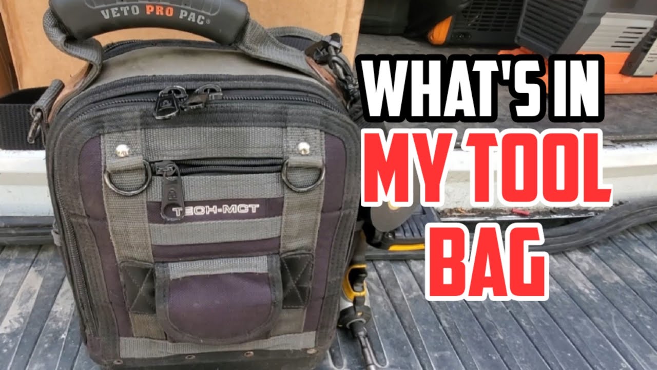 HVAC Tool Bag Set Up