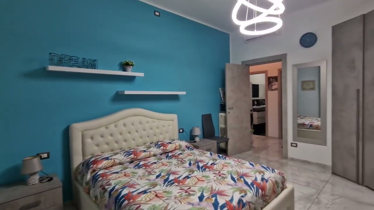 TRILOCALE RISTRUTTURATO CON CUCINA ABITABILE, DOPPI SERVIZI, CANTINA E BOX