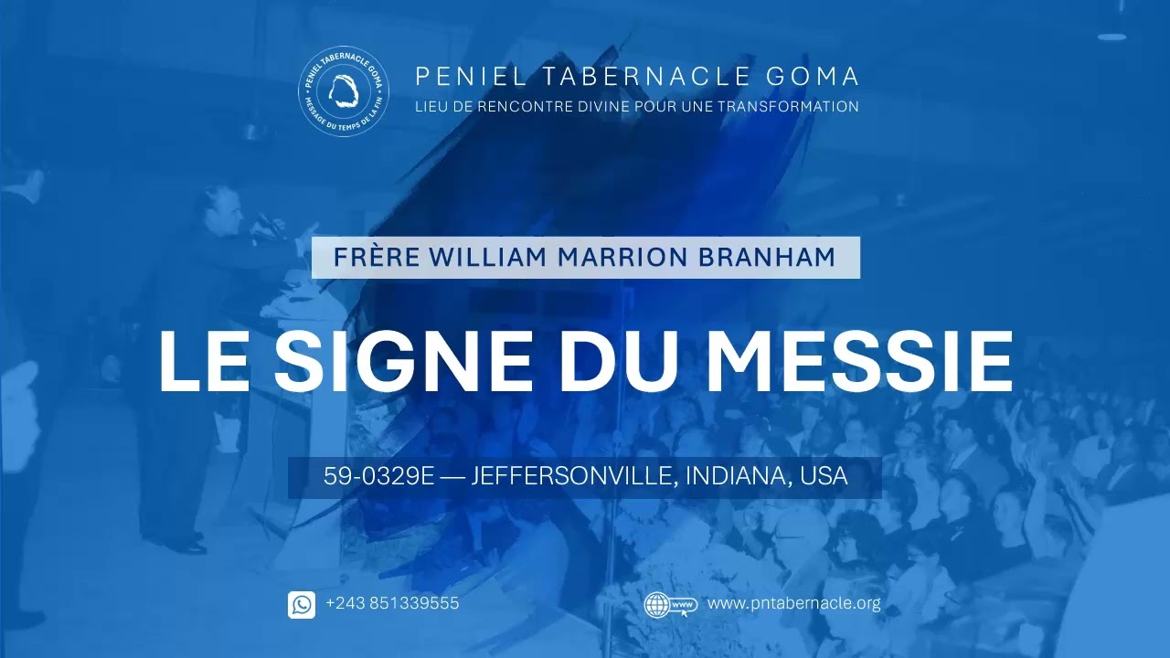 59-0329E — Le signe du Messie | Frère William Branham