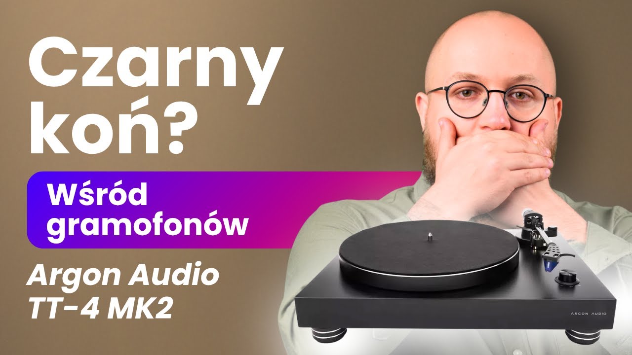 CZARNY KOŃ wsród gramofonów | Argon Audio TT-4 MK2