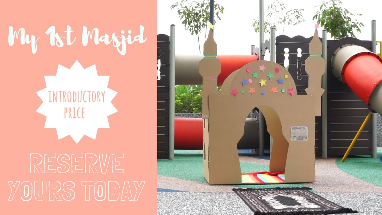 My 1st Masjid | Islamic Montessori Toy (Pop-up Masjid)