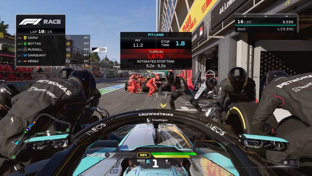 F1 24 | Round 16 | Monza | Mercedes F1 W15 | Russell