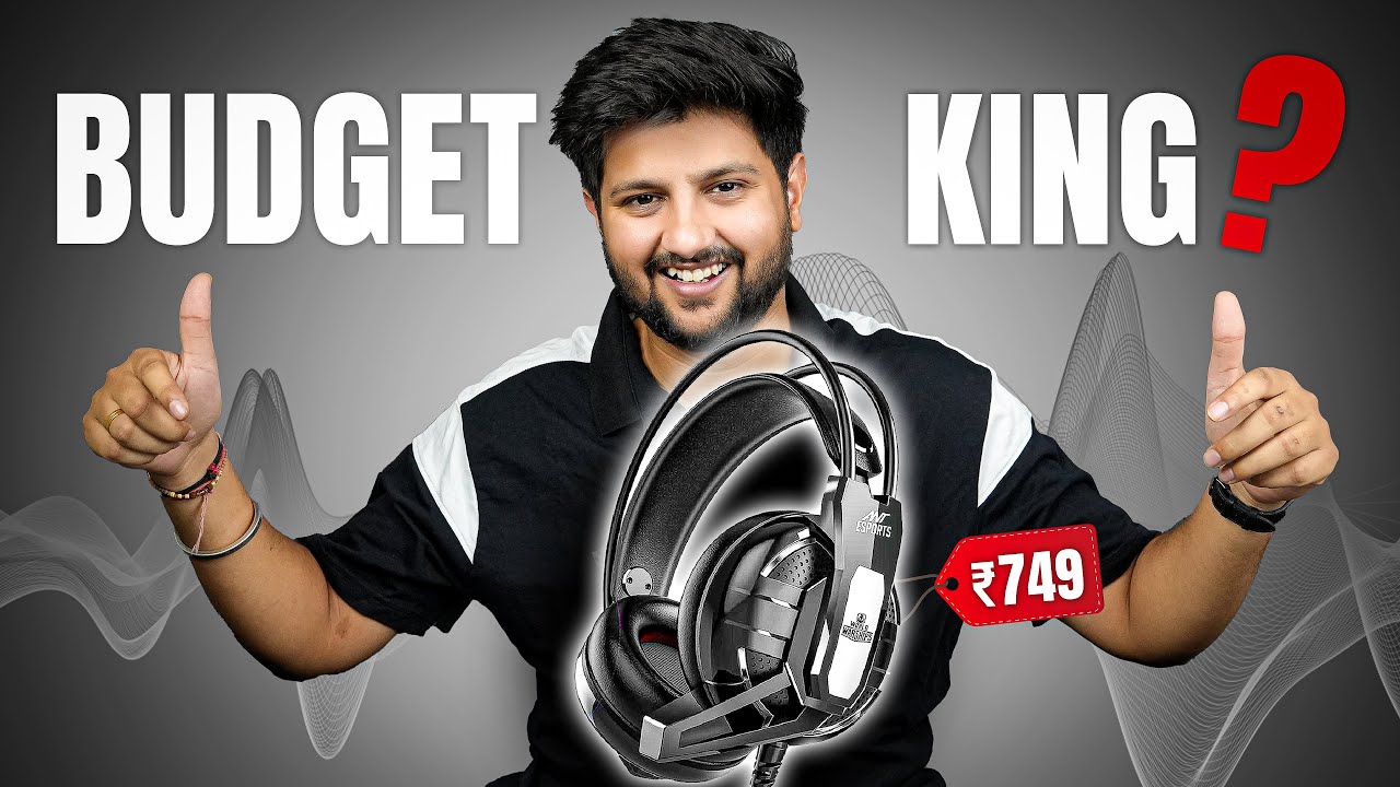 Most Affordable Gaming Over Ear Headphones - Ant Esports H520W