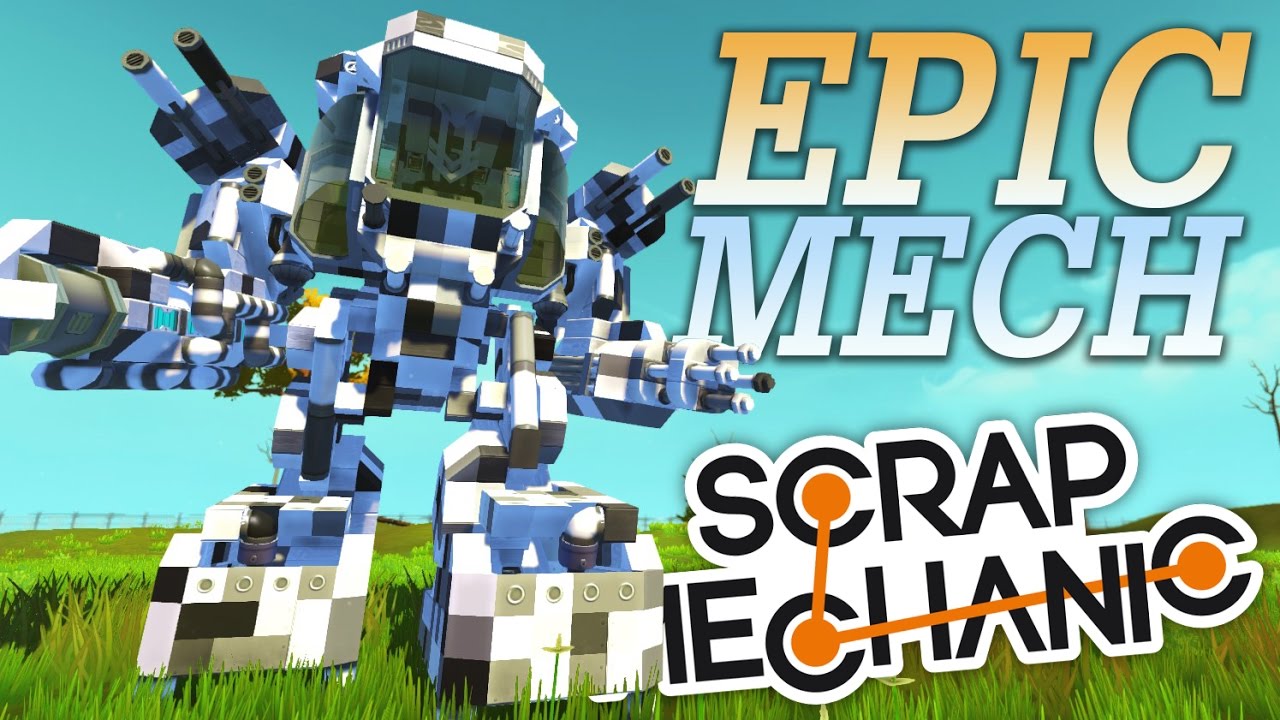EPIC MECH! (+ Beast Mech Upgrade!) | Scrap Mechanic #34