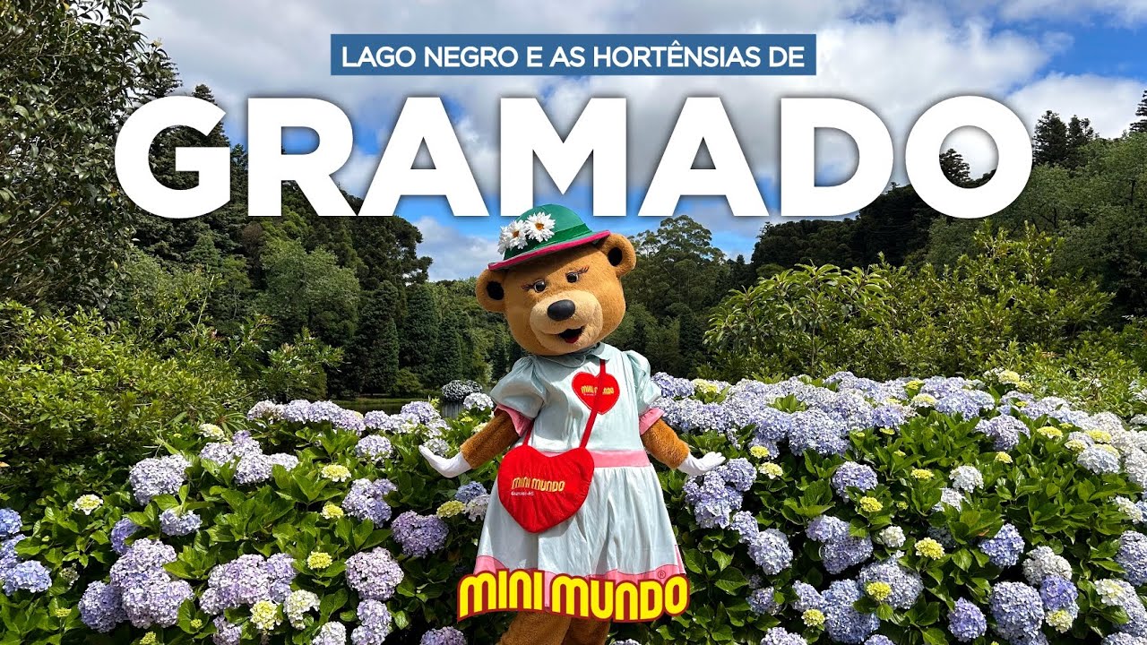 Conhe&ccedil;a o Lago Negro e as Hort&ecirc;nsias de Gramado! 🌸
