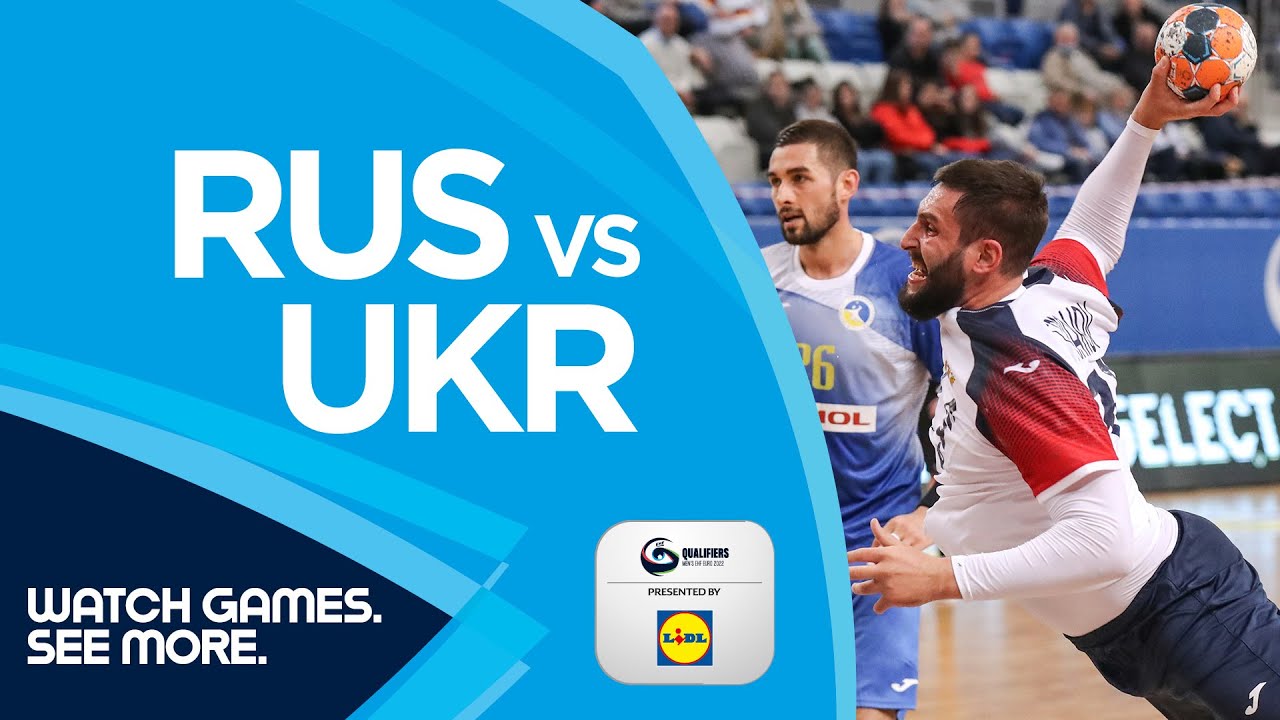Highlights | Russia vs Ukraine | Men´s EHF EURO 2022 Qualifiers
