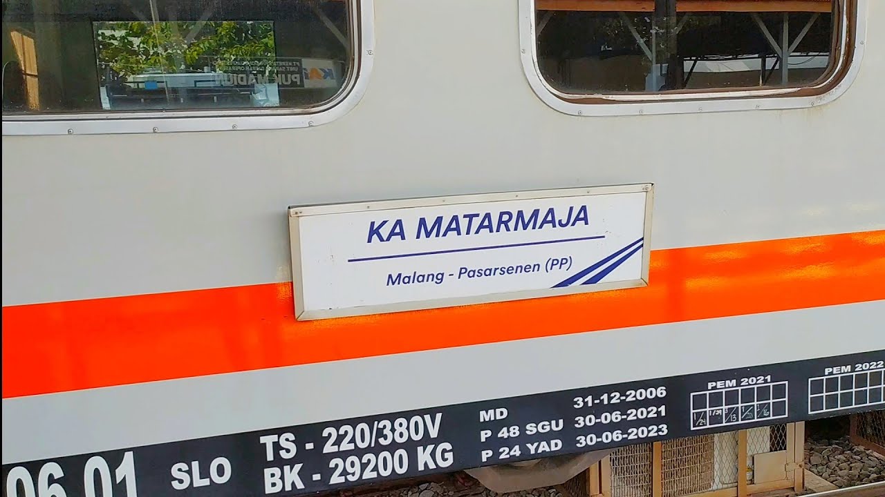 TRIP REPORT + BACKRIDE | Naik KA Matarmaja dari Stasiun Madiun ke Stasiun Semarang Tawang