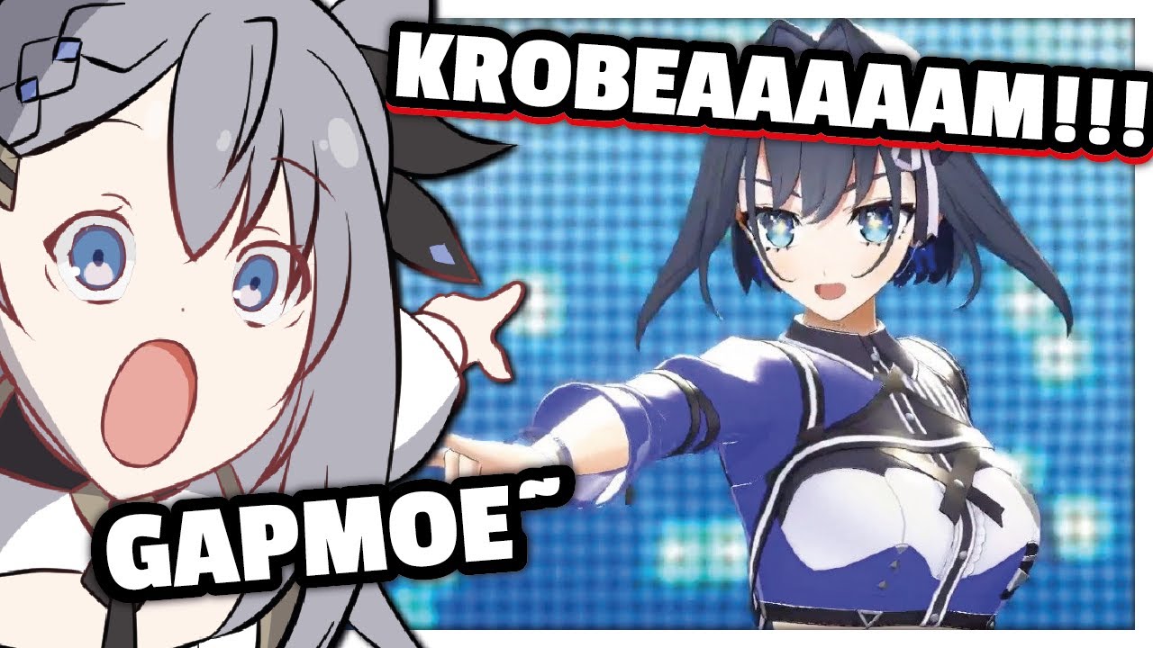 Zeta loves the GAPMOE of Kronii singin' Lolikami requiem on Holofes!! KROOBEAAM
