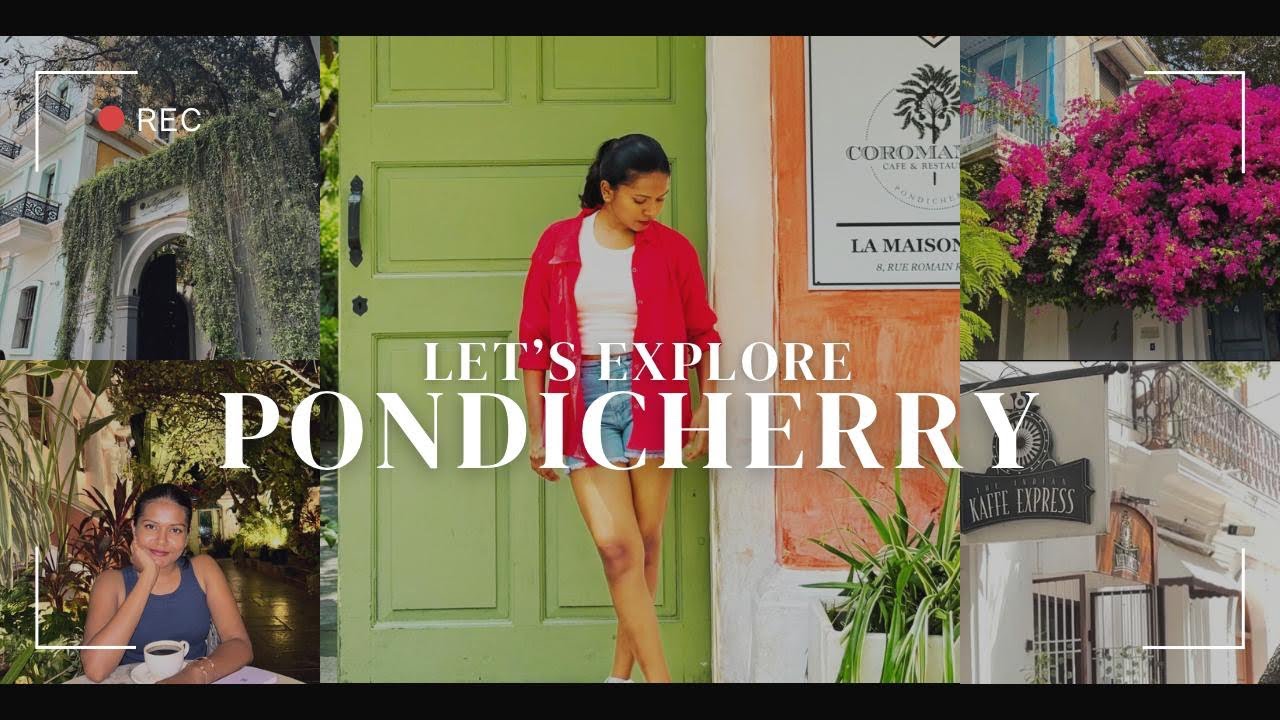 What I did in Pondicherry😱🥵🥵| Travel vlog-01🌊🌅🌷