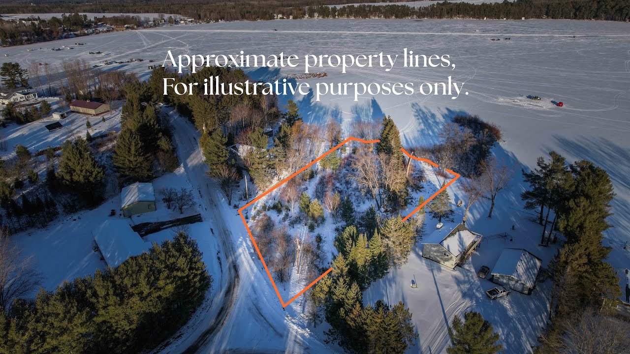 1 Acre Waterfront Lot on Loon Bay Ln | Land Flyover
