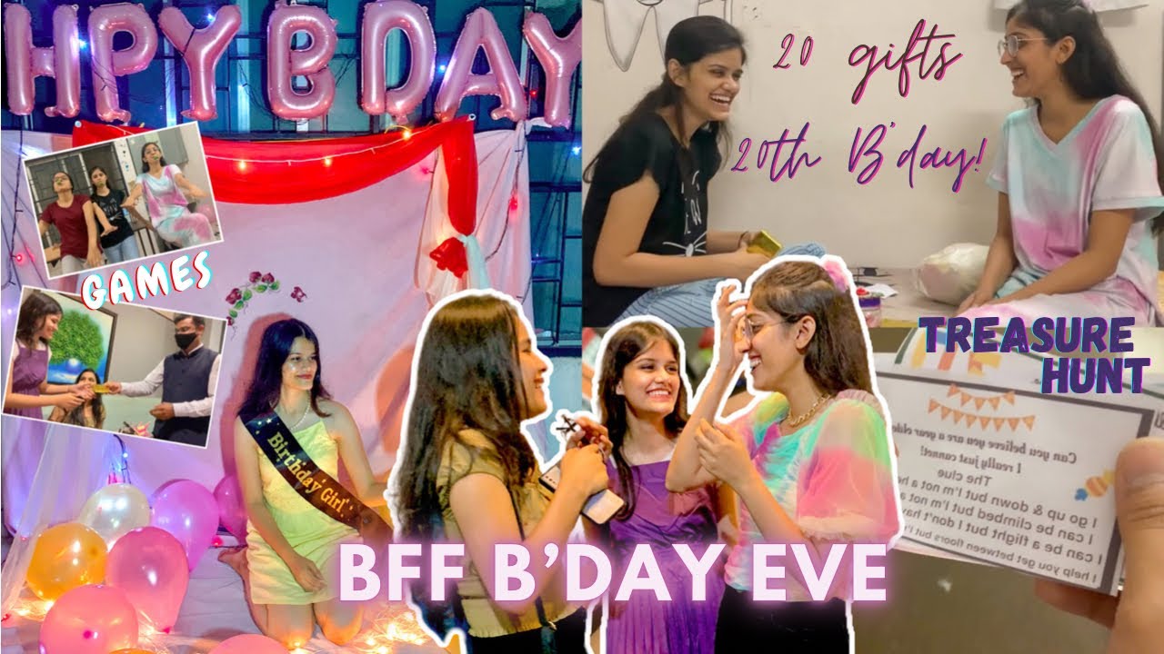 Celebrating friend’s birthday at hostel | Birthday treasure hunt & games