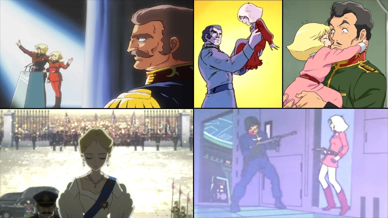 Ramba Ral & Sayla (Gundam 1979 Origin VS GQuuuuuuX Comparison)[Artesia ガンダム アルテイシア セイラ・マス ランバ・ラル 比較]
