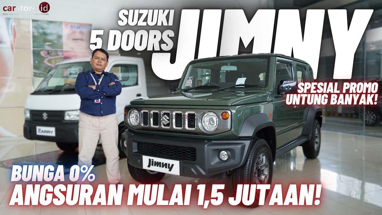 Banting Harga Bikin Untung Puluhan Juta⁉️Review Suzuki New Jimny 5 Doors 4x4 Terbaru 2026