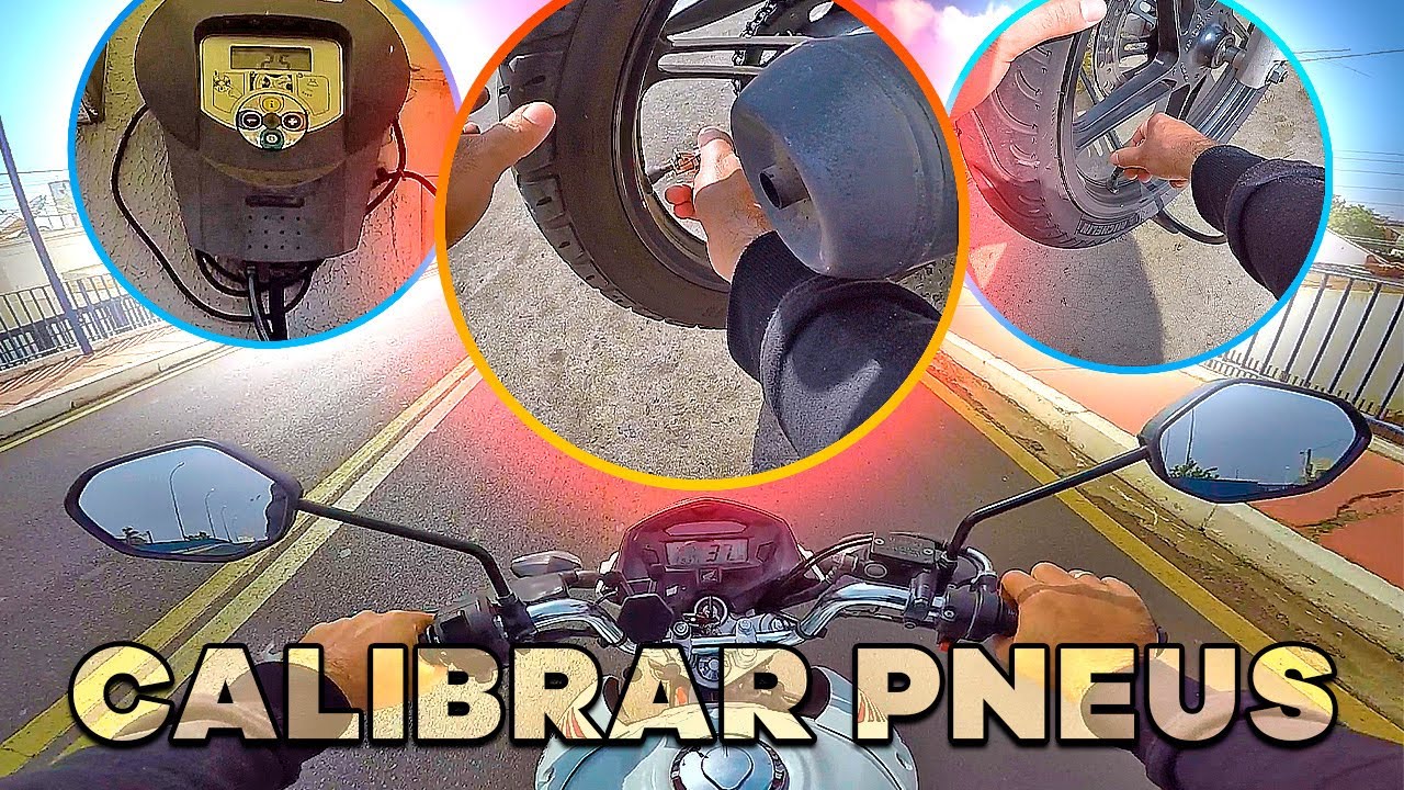 Como CALIBRAR OS PNEUS da Moto CG Titan 150 Corretamente