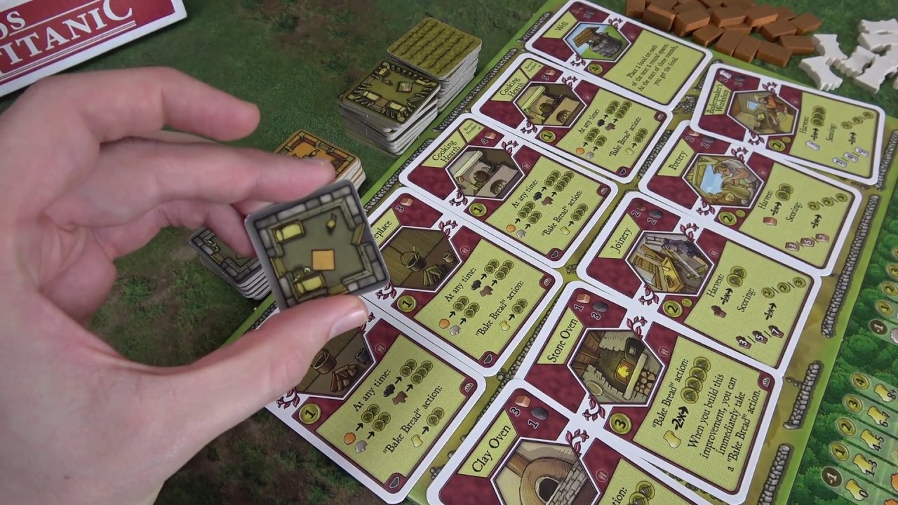 Jeu - Agricola - Mise en place