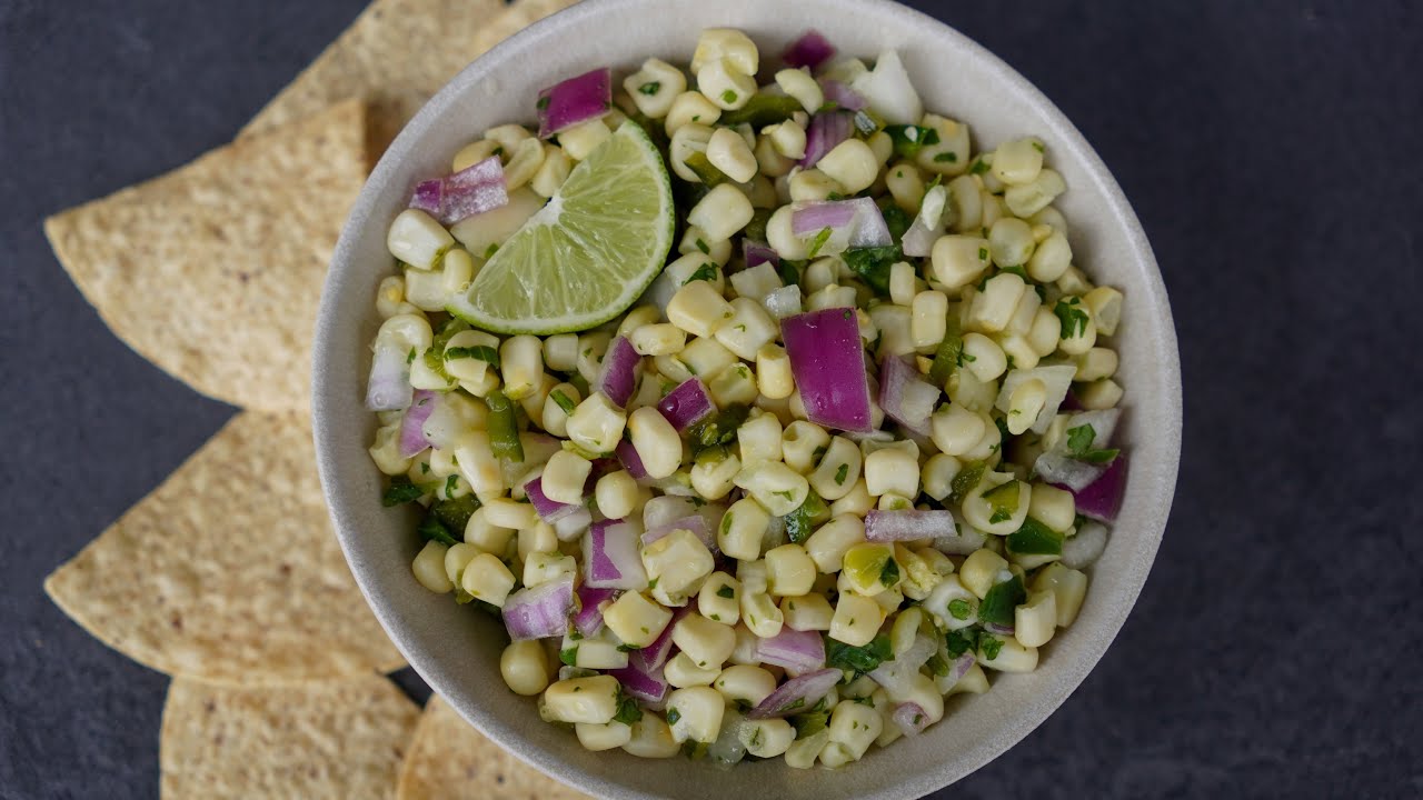 How to Make Chipotle Corn Salsa | Copycat Chipotle Corn Salsa Recipe