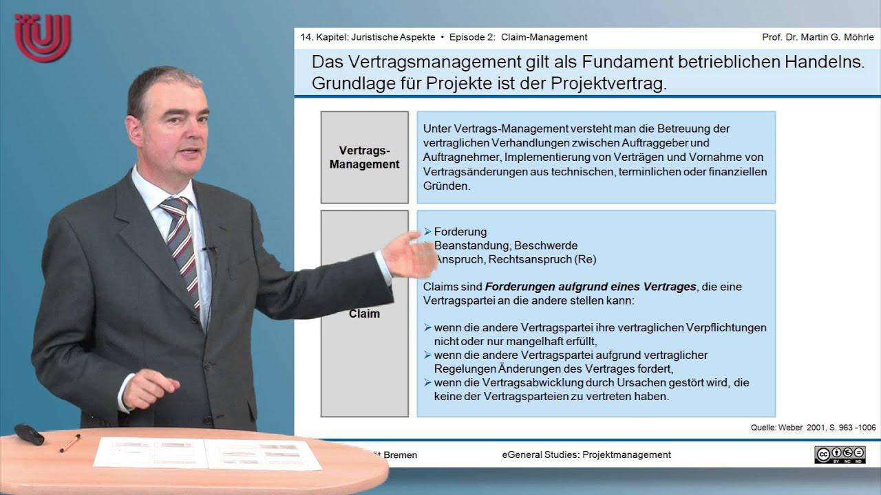 Teil 41: Claim-Management [Projektmanagement 14: Juristische Aspekte]