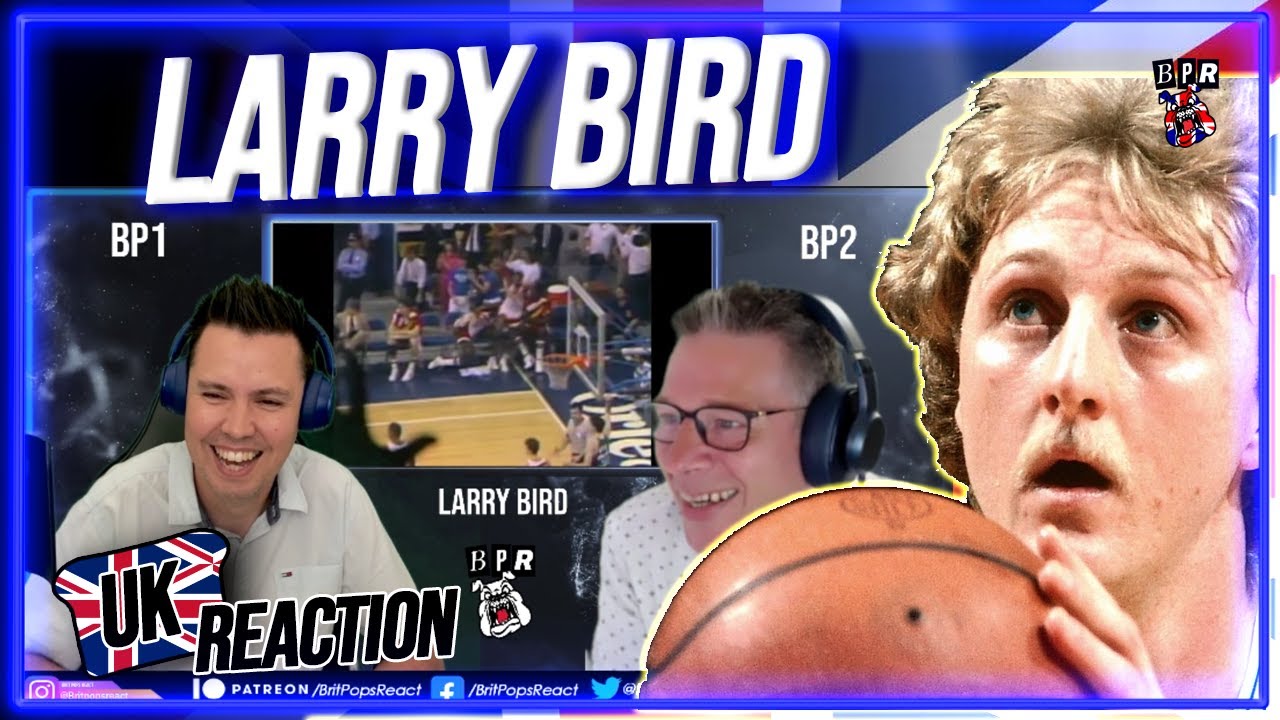 Larry Bird Ultimate Mixtape Reaction | BRITS REACTION