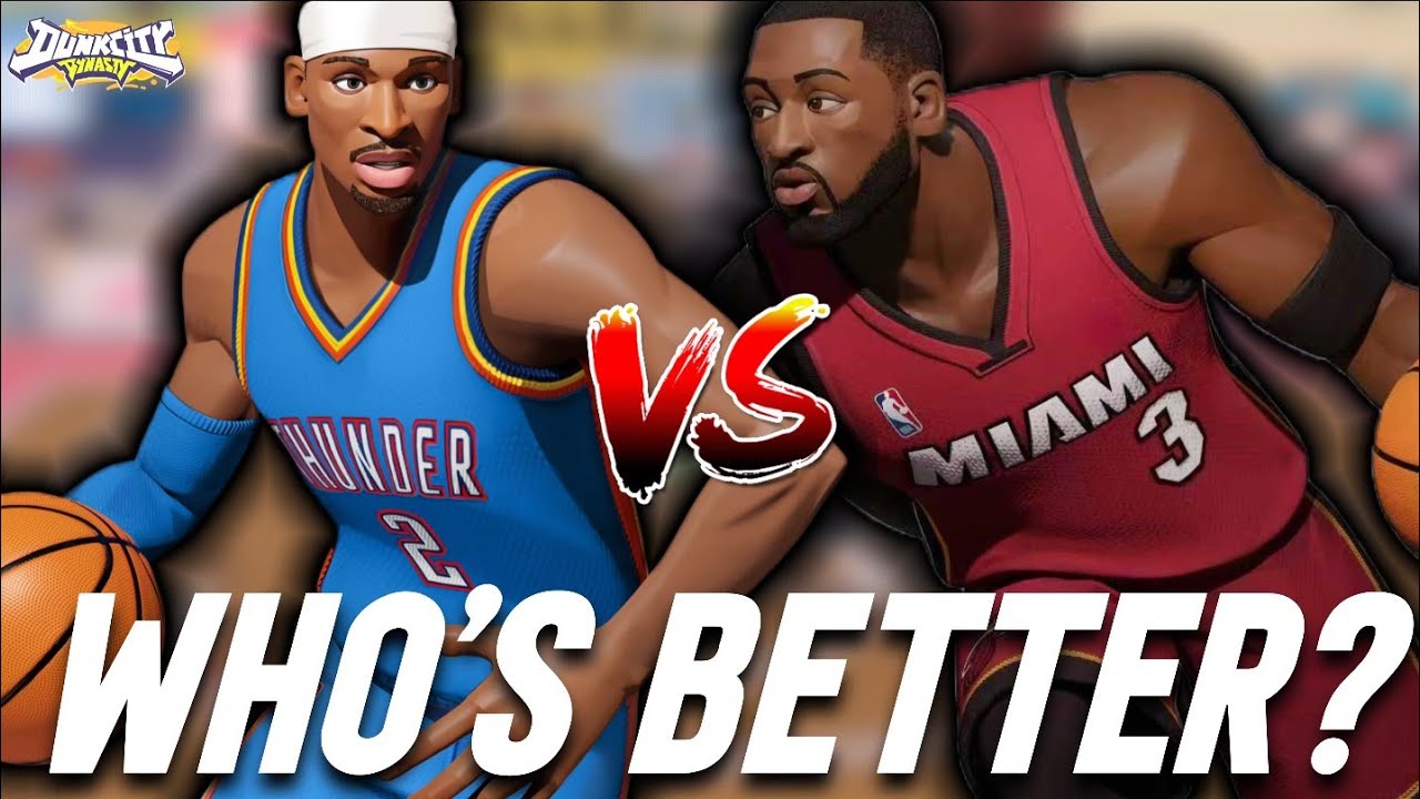 Dwade лучше, чем SGA? Кто лучше: SGA или DWADE! | Геймплей Dunk City Dynasty