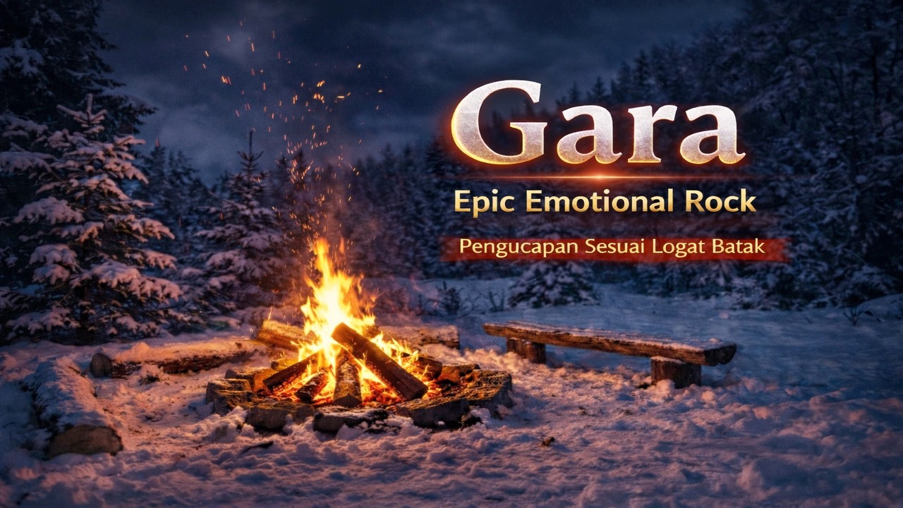 BadarAI | Gara – Epic Emotional Rock Cover | Pengucapan Sesuai Logat Batak