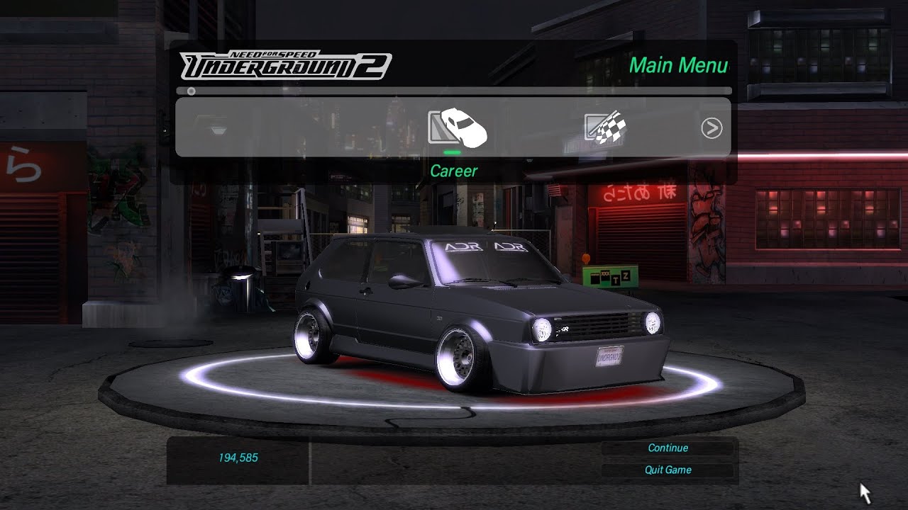 NFS UNDERGROUND 2 - Better Menu Mod Tutorial