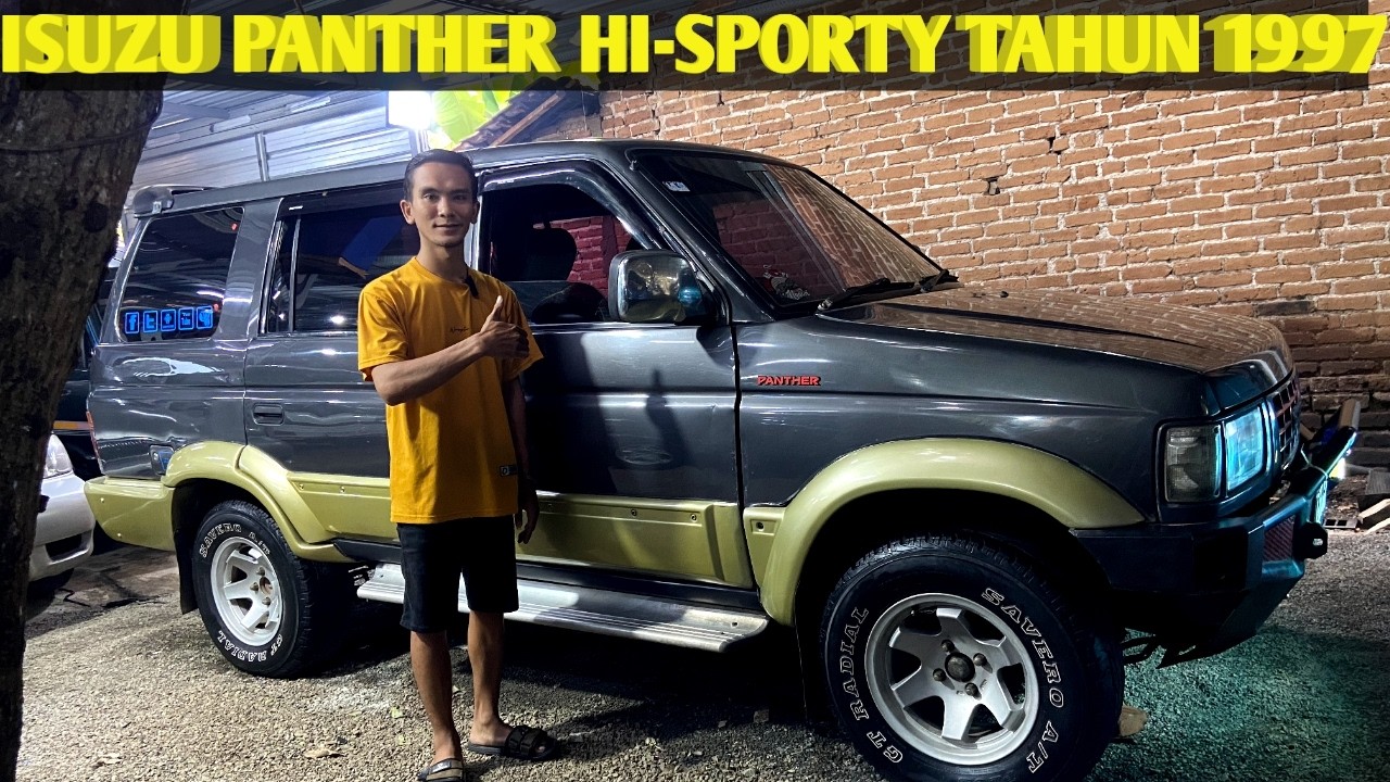 ISUZU PANTHER HI-SPORTY TAHUN 1997 GAGAH KAKEKNYA TOURING YG ADA DI SHOWROOM OMAH PATHER PONOROGO ‼️