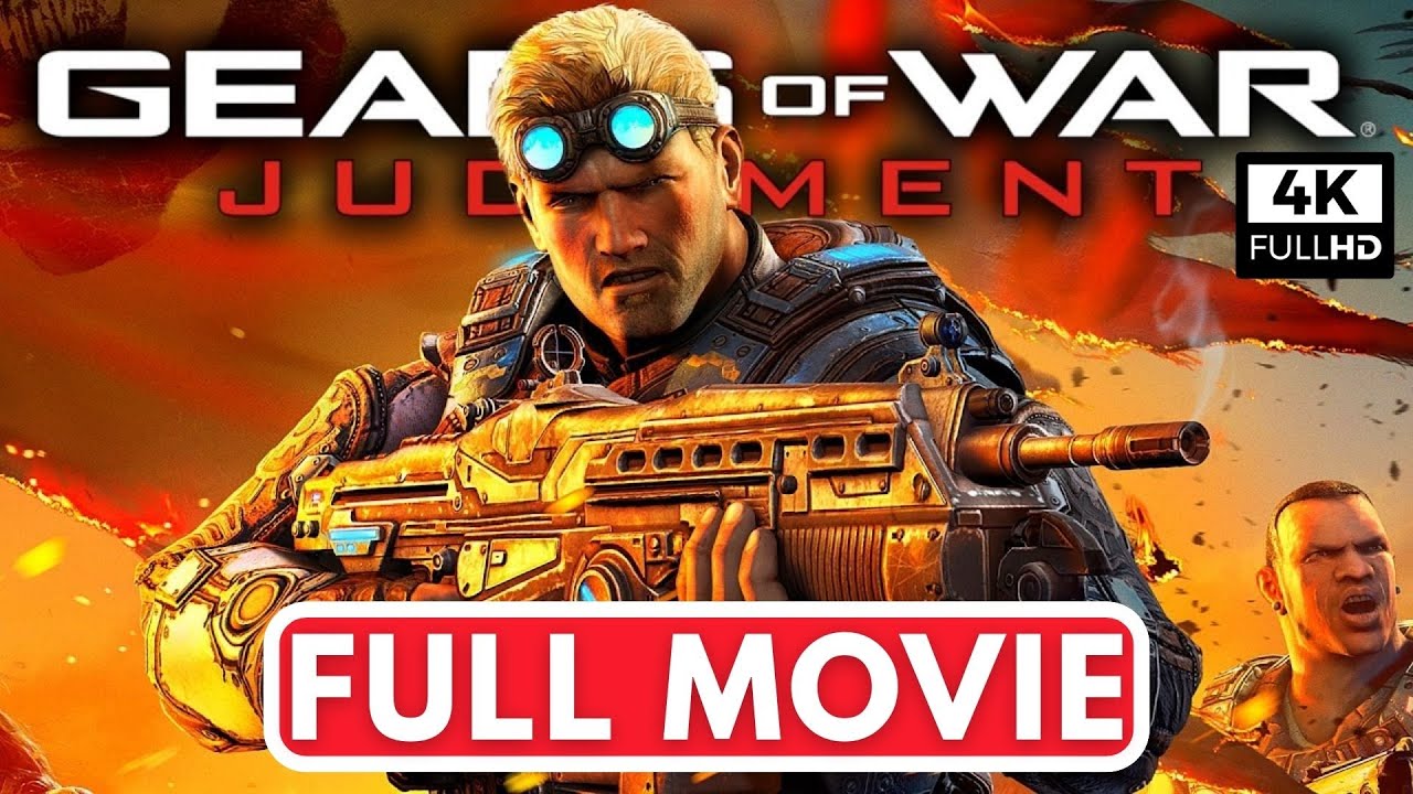 GEARS OF WAR JUDGEMENT All Cutscenes Full Movie 4K 60FPS