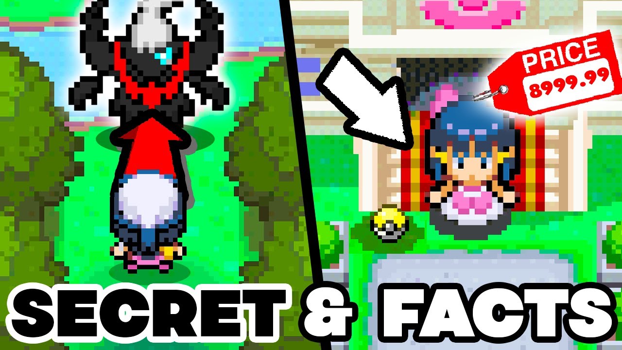 99% OF PLAYERS NEED TO KNOW THESE SECRETS & FACTS about Pokemon Diamond & Pearl