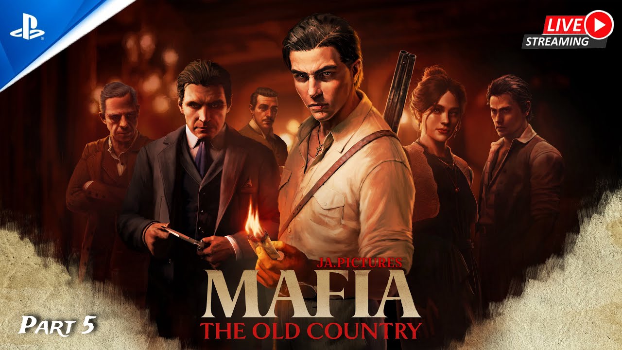 MAFIA : THE OLD COUNTRY | 🔴 livestream 2026 |  Part 5 | gameplay walkthrough | ( PS5 ) 4k 60fps