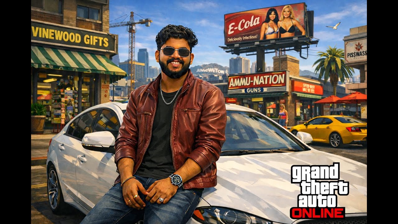 GTA Online – Open World Multiplayer Madness| LIVE NOW 🔴 #ps4 #mallu