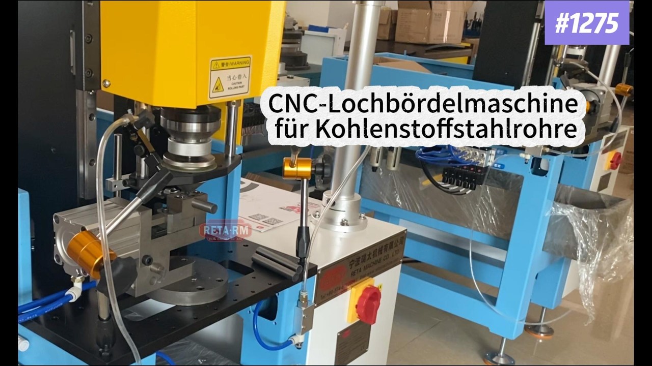 Bohrmaschine für Kohlenstoffstahlrohre