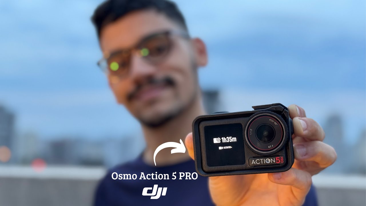 A Melhor Câmera de Ação da Atualidade? - Unboxing DJI Osmo Action 5 PRO