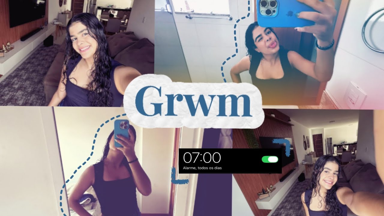 Grwm para ir na igreja 🩷🎀⛪