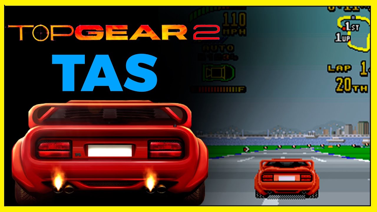 [TAS] Top Gear 2  (Top Racer 2 -トップレーサー) SNES