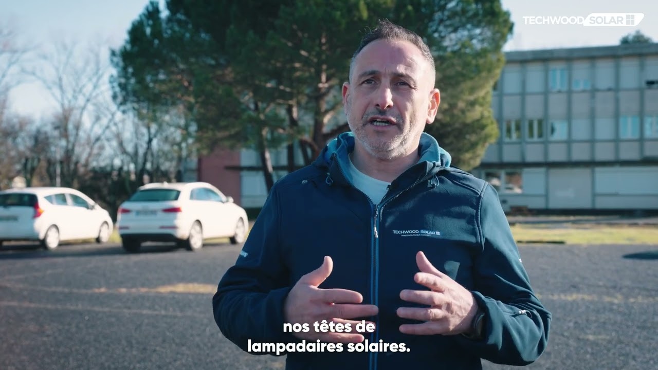 Techwood Solar : les lampadaires solaires