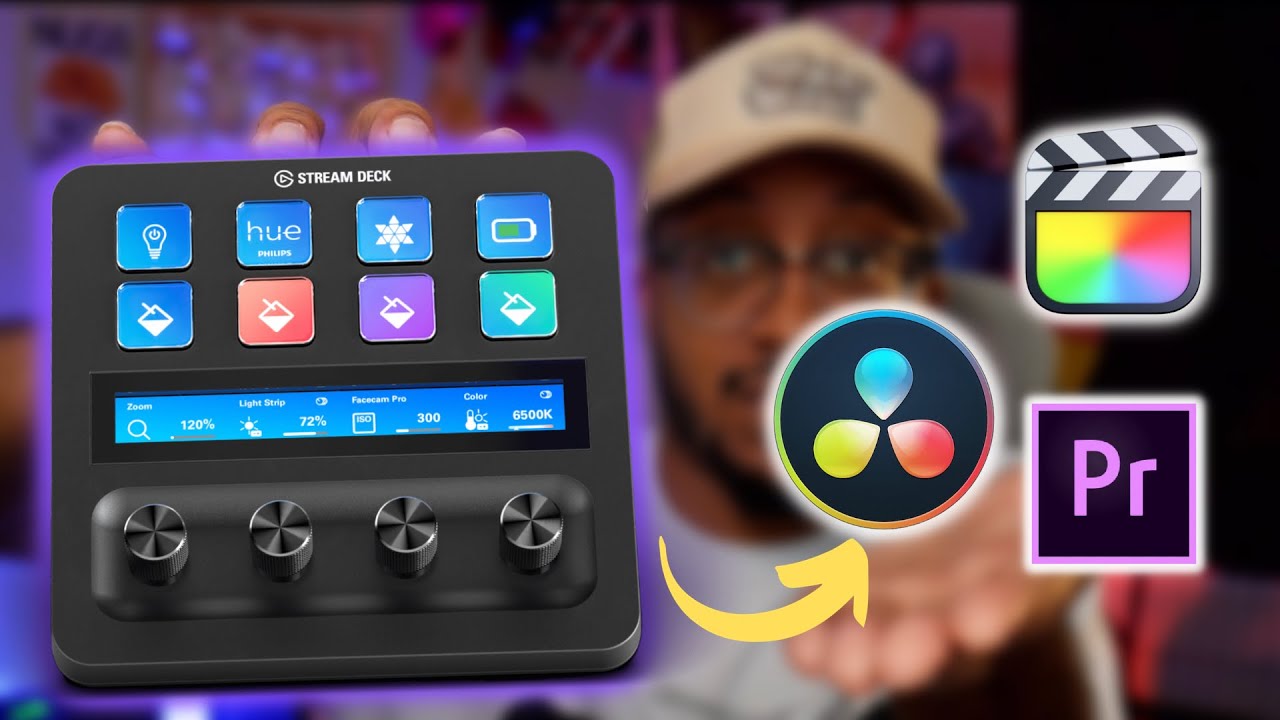 Редактируйте быстро с помощью Streamdeck Plus! | Урок по Davinci Resolve