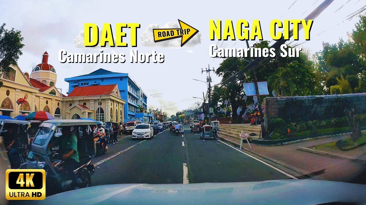 Daet to Naga City | Golden Hour to Dusk Road Trip 🚗🌅🌙