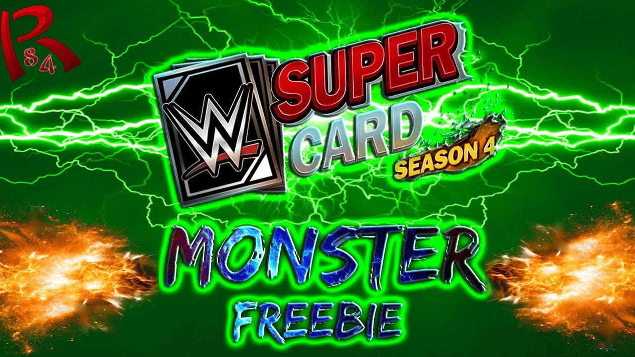 WWE SUPERCARD: MONSTER FREEBIE!!!!!!!!!!!!!!!!!!!!!!!!!!!
