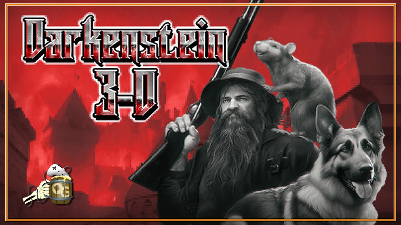 Darkenstein 3D - Un boomer shooter inspirado en Wolfenstein donde debemos salvar a un perro