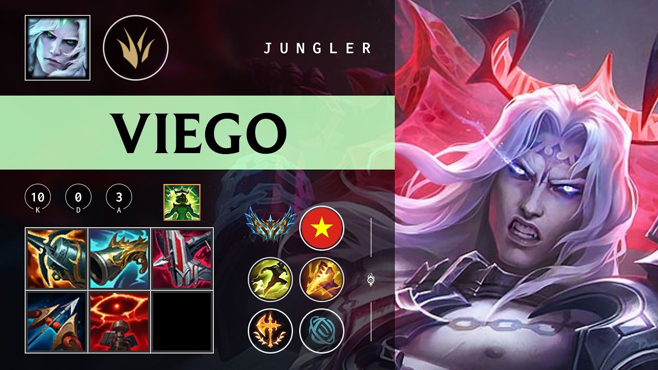 Viego Jungle vs Master Yi - VN Challenger Patch 26.04